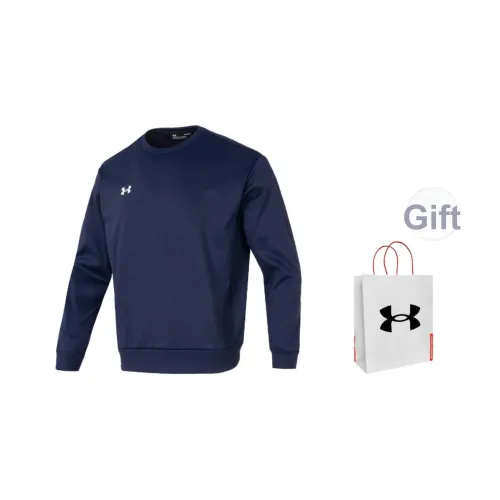Under Armour Толстовка Унисекс Темно-синий с Бесплатной Сумкой для покупок