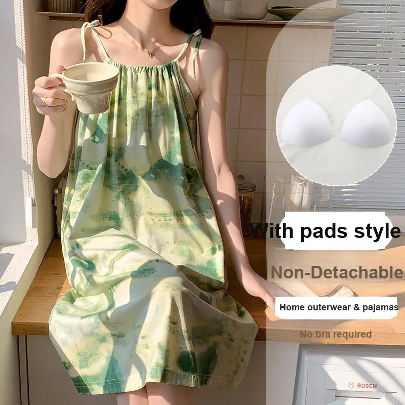 OUSHIBO Nightgown Women's Image Color-2