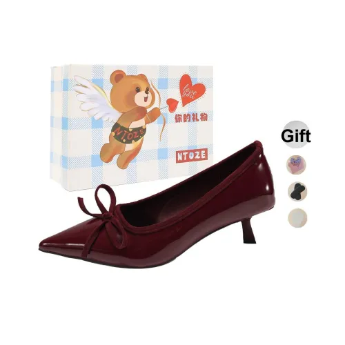 NTOZE Узкий каблук Высокие каблуки Женские