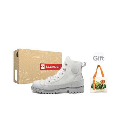 SLEADER Vintage Workwear Series Короткий Мартин Boot Унисекс Экрю