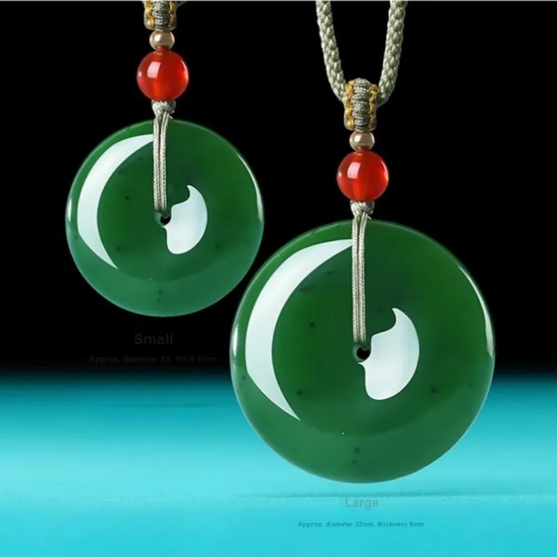 Zhen Yu Zhen Pin Hetian Jade Necklaces Jasper Unisex-5