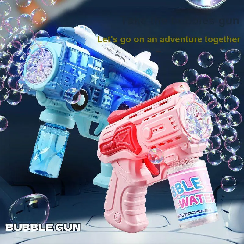Lezhi By Me Fully Automatic Handheld Electric Gatling Toy Bubble Machines-2