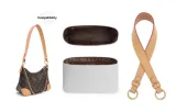 (LV Croissant Bag) White DuPont Paper Liner+Beeswax 3.8 Width 65cm[Includes Medium Size Round]