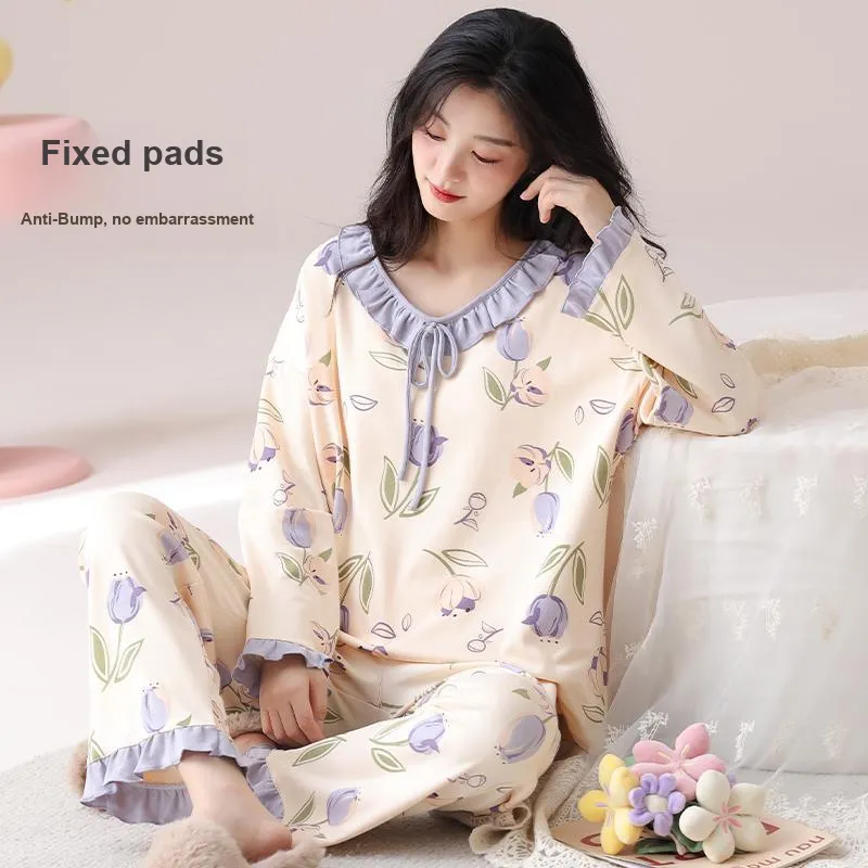 MADALLO Pajama Set Women's Light Purple-5