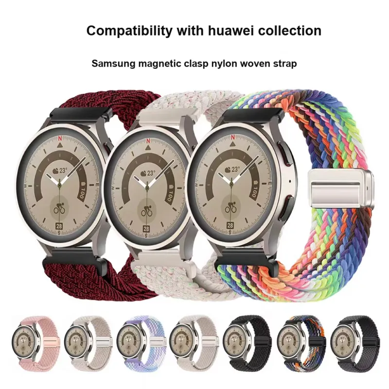 APEPALOG Huawei Compatibility Watch Band Nylon Material-1
