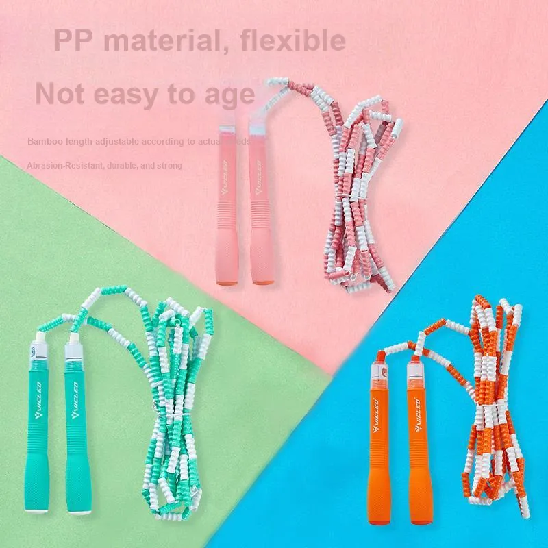 Kawasaki Casual Entertainment Non Countable Jump Ropes Kids Cotton Rope Plastic Controller 2.8m-12
