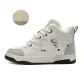 White Gray Padded