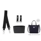 Black Abrasion-Resistant+Black DuPont Paper Liner+Black 65cm Wide Strap