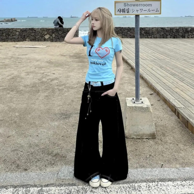 KYKW T Shirts Women's Blue-4