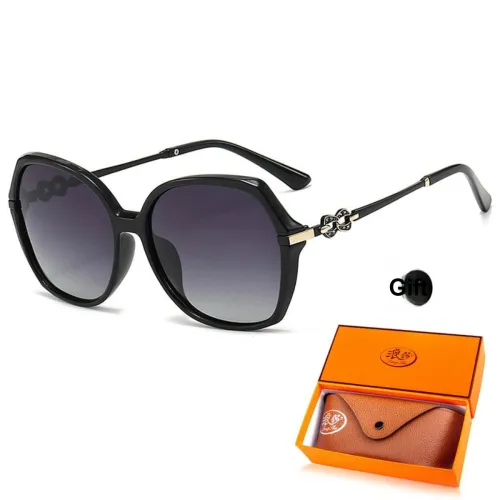 Lanza Oval Sunglasses With Polarized Lenses Women's