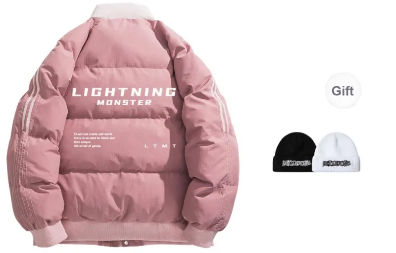 LIGHTNING MONSTER Puffer Jacket Unisex-16