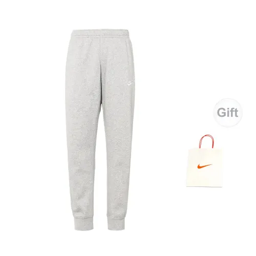 Nike Casual Pants Men Light Gray+Gift Bag