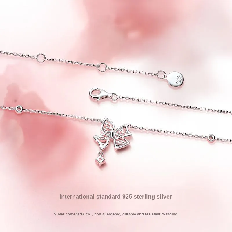 FANCI S925 Silver Necklaces Women's-4