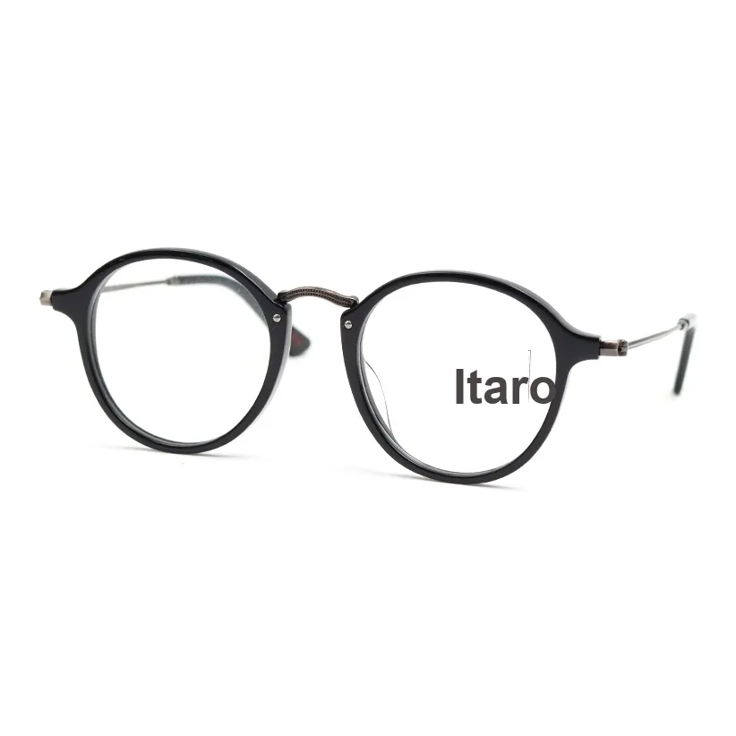 Fujii Taro Круглые Оправы для Очков Унисекс