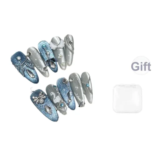 Song Biography Синий Кошачий глаз Осветляющий Мода Премиум 25 мм Овал