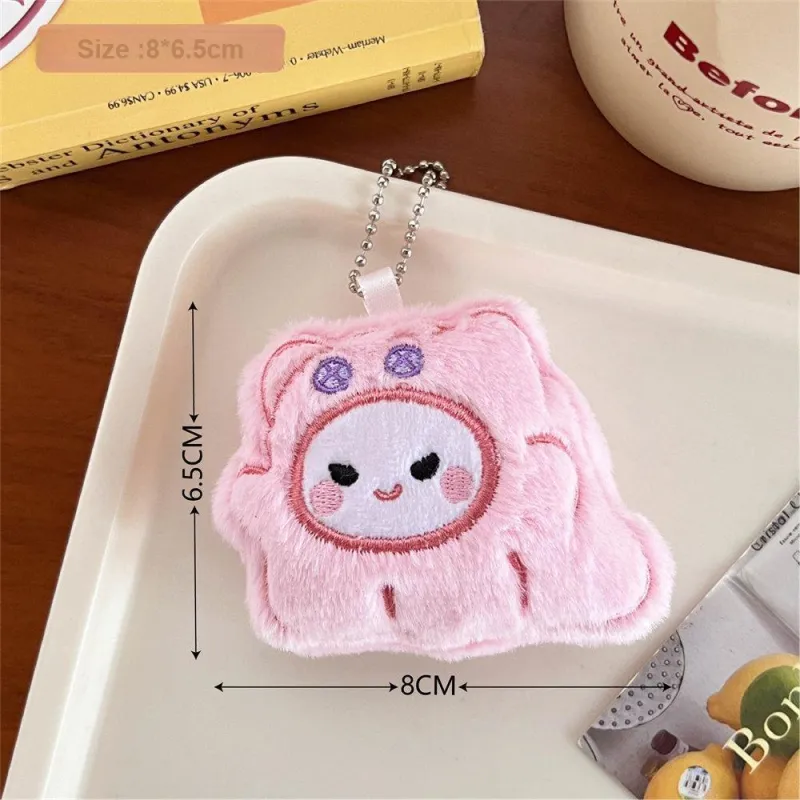 Yi Bu Kang Plush Pendants Unisex-14