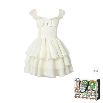 HAPG Short Sleeved Dress Women's Apricot