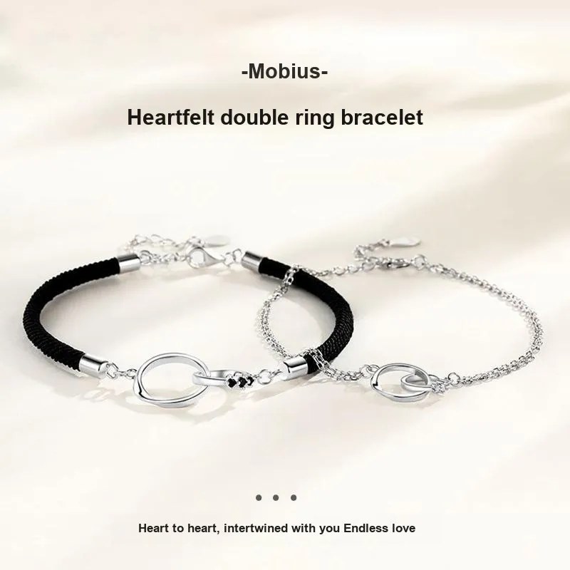 Long Fu S925 Silver Bracelets Unisex-3