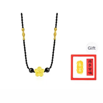 Chongqing Gold Store S999 Fine Silver Necklaces Unisex