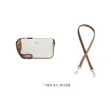 밀크 티 리치 패턴 레더 스트랩 67cm [겨드랑이 스타일]