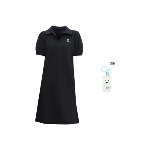RDRE Короткий рукав Платье Женское