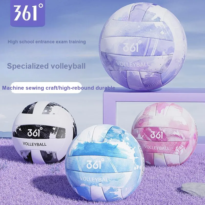 361° PVC Size 5 Volleyball Unisex Rose Purple-1