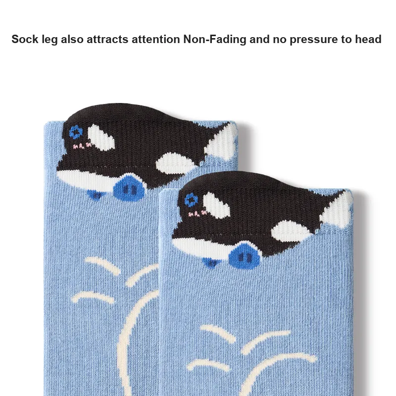 Primeet Mid Calf Socks Women's 5 Pack-40