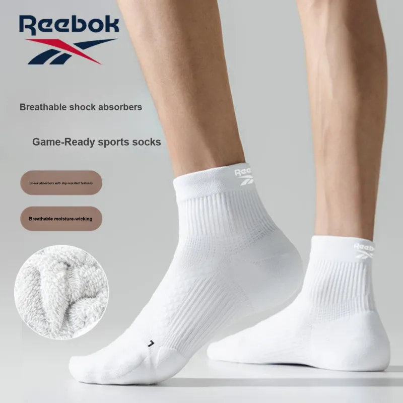 Reebok Ankle Socks Unisex 3 Pack Mixed Color-1