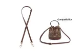 Coach 24 Snowflake Dark Brown 1.1 Crossbody (Litchi Grain Gold-Tone Lock)