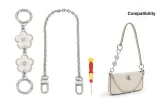 Five-Petaled Flower Extender Chain+Decorative Chain+Includes Screwdriver