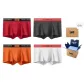 Dark Gray+White+Red+Orange