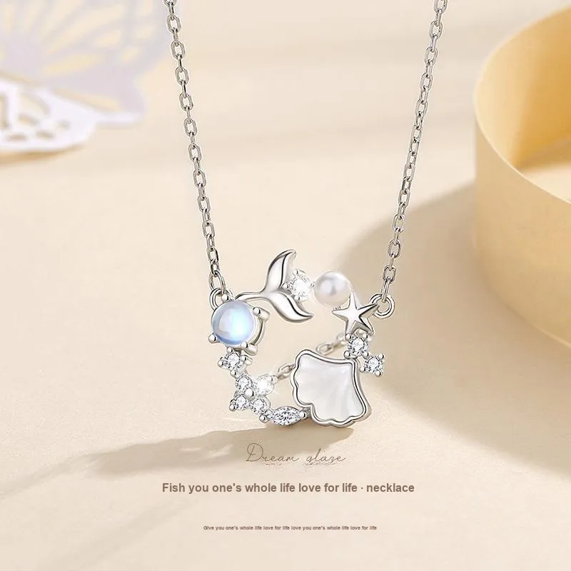Zocai S999 Fine Silver Necklaces Women's-1