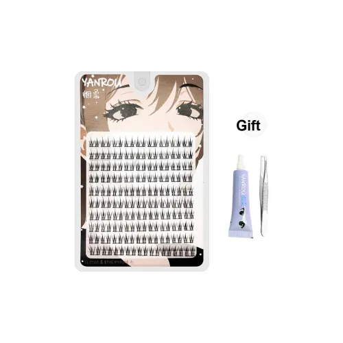 YANROU Маленький Пламя Одиночная Ручка Искусственная Фея Lazy Девушка Тушь для ресниц Trilogy Натуральный Увеличивающий Стиль
