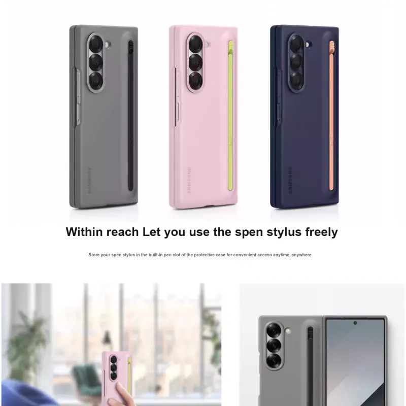 SAMSUNG PC Material Cell Phone Protective Case Compatible With Samsung Galaxy Z Fold 6.-2