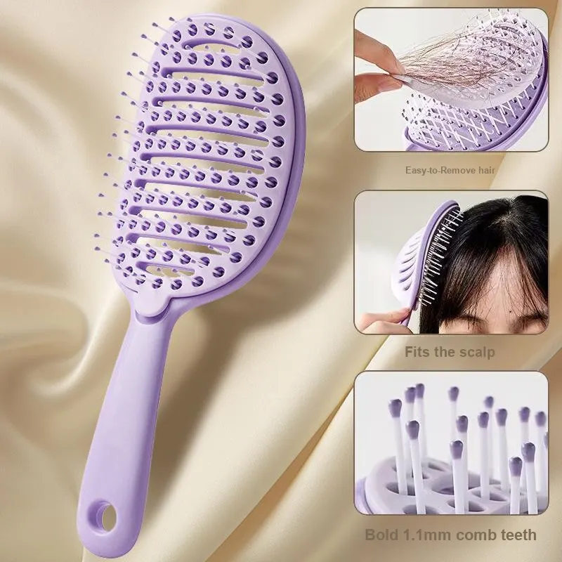 Gentle Welcome High Crown With High Fill Power Comb Massage Meridian Airbag Rib Air Cushion Comb-1