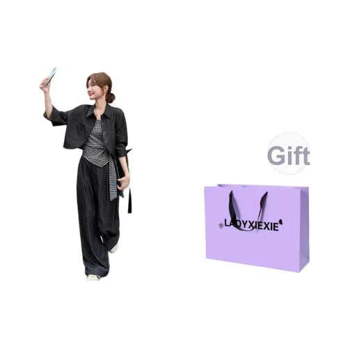 LADYXIEXIE Женские Повседневные Костюмы