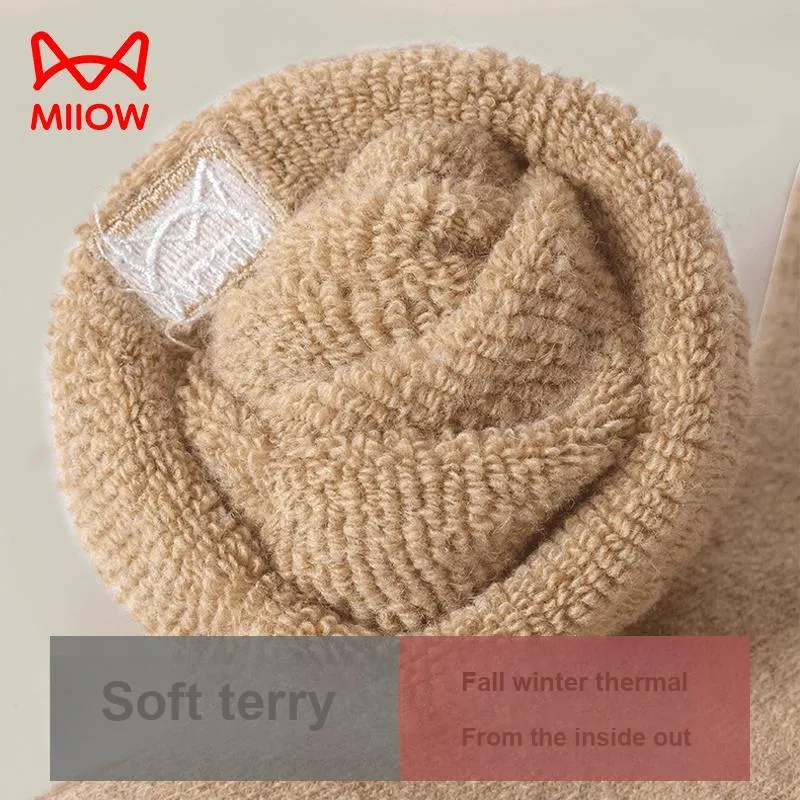 MIIOW Crew Socks For Fall And Winter Men's 3 Pack-30