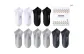 5 Pack (Black+Dark Gray+Light Gray+Light Gray+White)