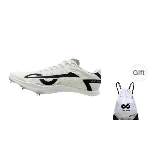 LOOP BURN Running Shoes Unisex Mixed Lighting White