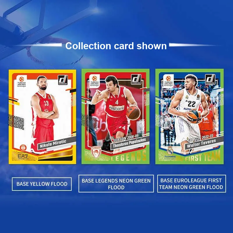 PANINI 23 24 Donruss Euroleague Basketball Retail European League Sports Cards Whole Box-1