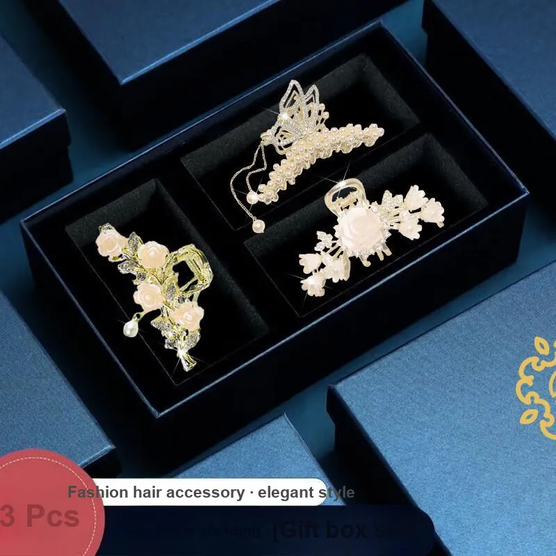 Enchanting Cat Alloy Hair Clips Women's-2