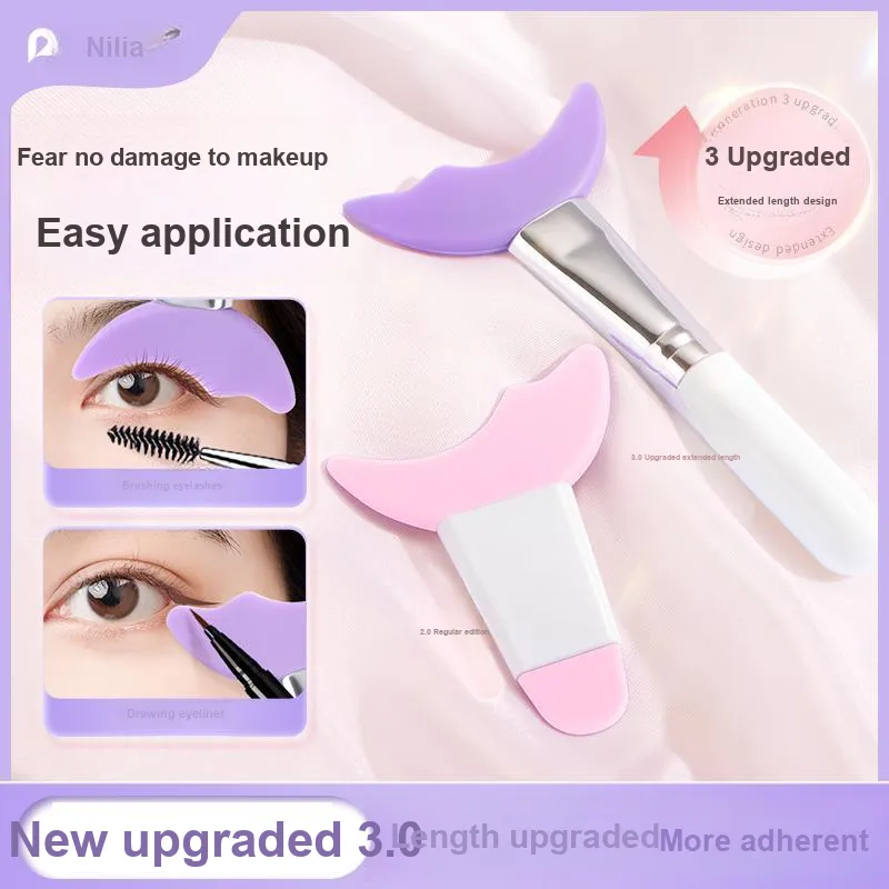 NILIYA Crescent Silicone Eyelash Shield Eyeliner Assistance 3-2
