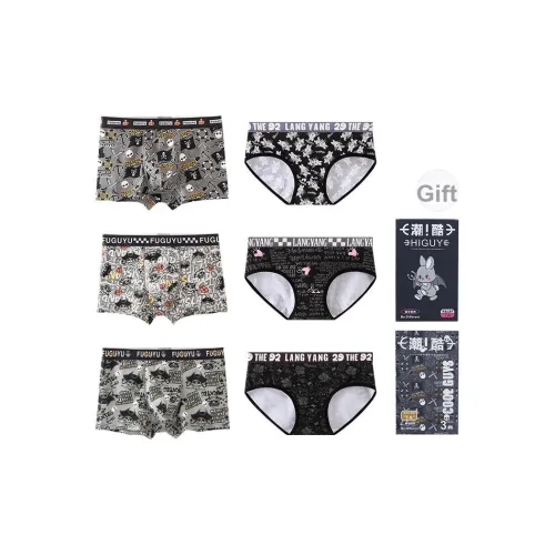 FGY V809 Arrogant Пират Crew+601 Magic Rabbit Unisex Boxer Briefs