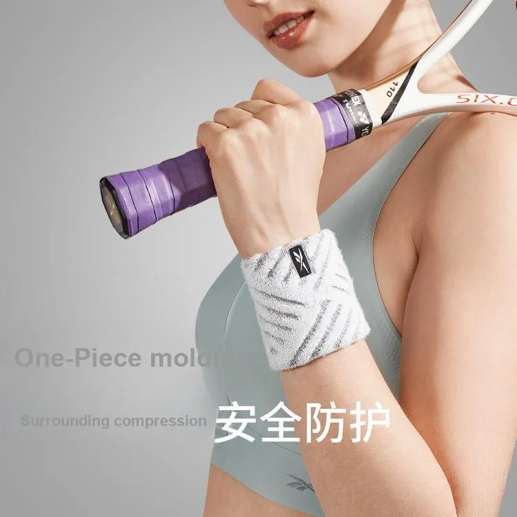 Reebok Wristbands Breathable Protective Polyester Elastane Elastodiene Women's-7