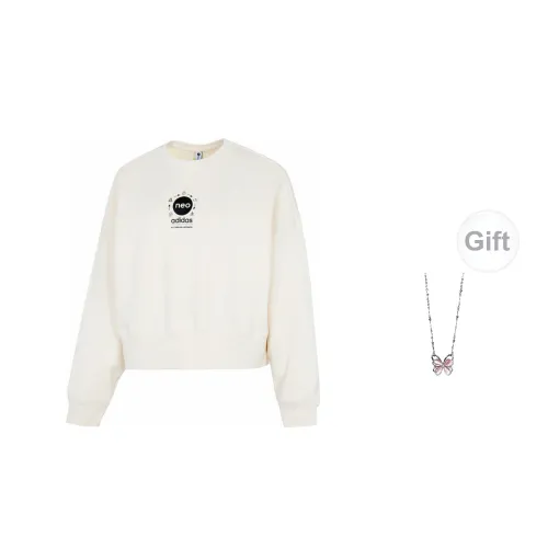 Adidas Sweatshirts Women's Wonder White+Accessories