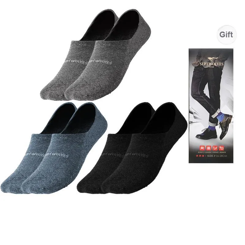 SEPTWOLVES Socks Gift Box Men's 3 Pack With Box Included-101