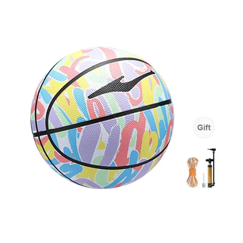 Erke Rubber Basketball Size 7 Training Unisex-2