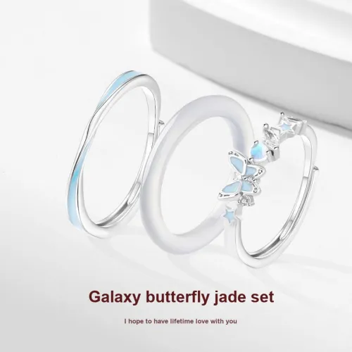 LAA 925 Sterling Silver Rings Unisex