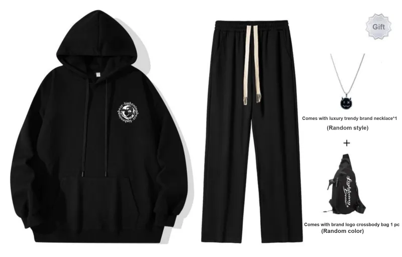 LIGHTNING BEAR Sweatshirt Set Unisex-1
