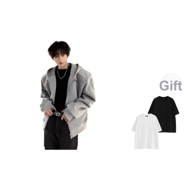 JIMI&JONS Jackets Coats Unisex Black-2